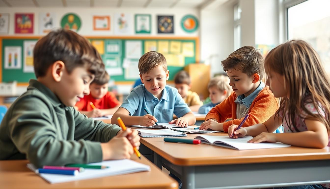 Student preparing for exams with study materials