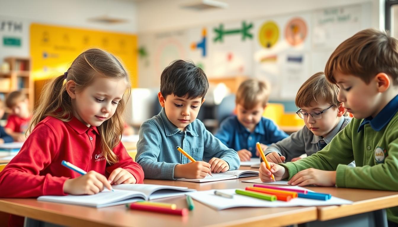 Contemporary university campus for students